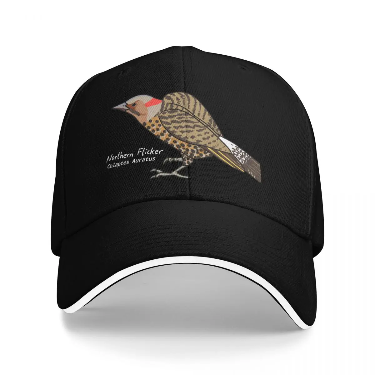 Northern Flicker Woodpecker Baseball Cap Hood sailor cap for men Snap Back Hat Fashion Beach Hats Man Women's