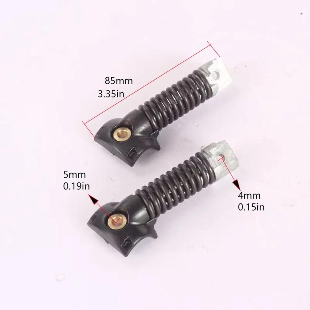 2Pcs Anti Vibration Spring Buffer Damping Handle For MS661 Saw Steel Black Shock Absorber Replacement Parts Accessories