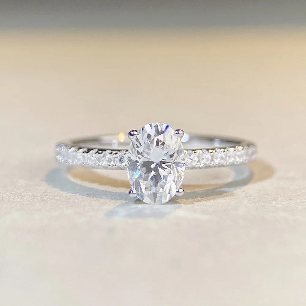

Pigeon egg sapphire ring, PT950 platinum sapphire ring for women