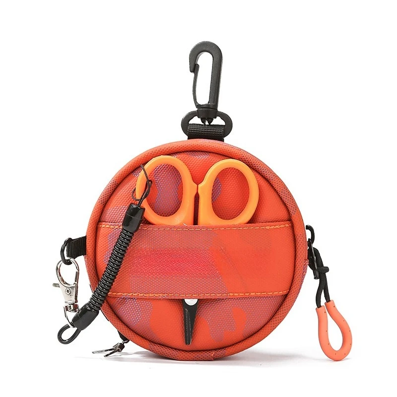 Multifunctional Fishing Line Storage Bag Waterproof Outdoor Lure Line Waist Pack Portable Fishing Accessory Pouch