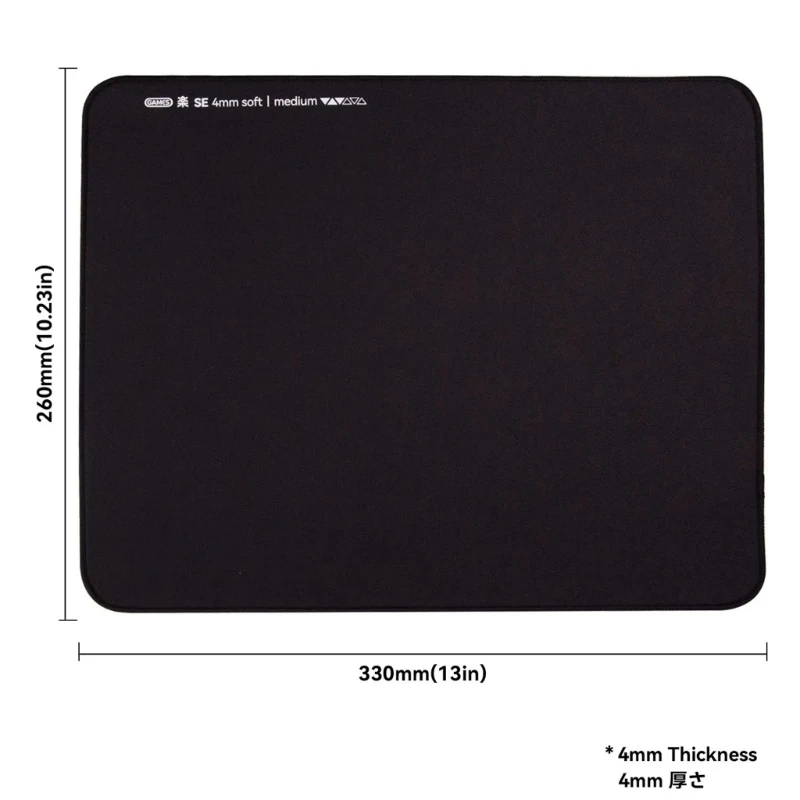 2025 ใหม่ Mousepad Esports Gaming แผ่นรองเม้าส์ Rubberized Texture แผ่นรองเมาส์ความหนา 4 มม