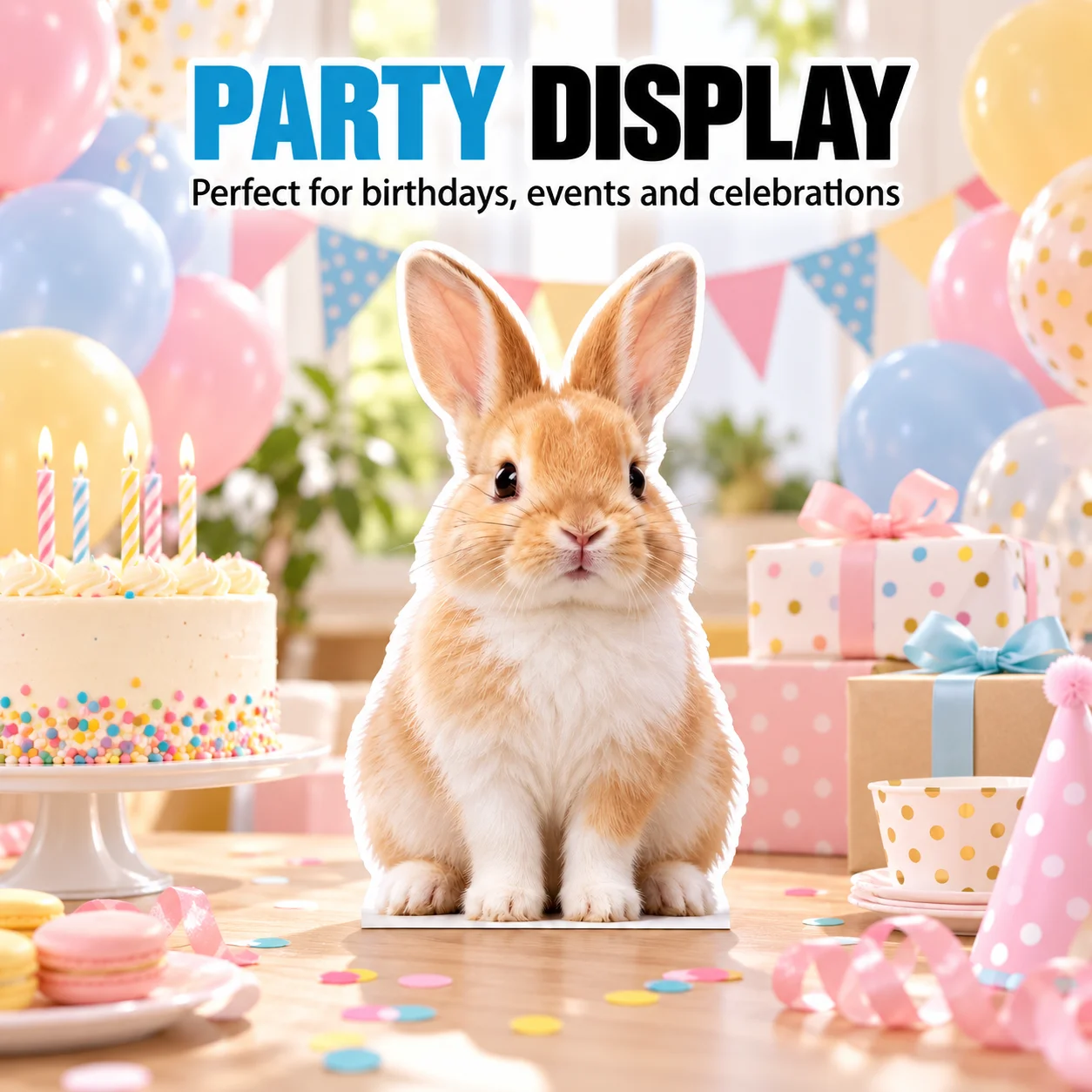 Custom Pet Photo Standee, Personalized Pet Cardboard Cutout Single Crystal Board Display with Support for Party Wedding Decor view 6