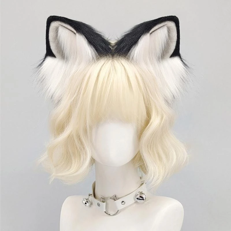 M68A Anime Maid Head Band Band Plush Anime Ear Hairhoop Cosplay Party Personagem