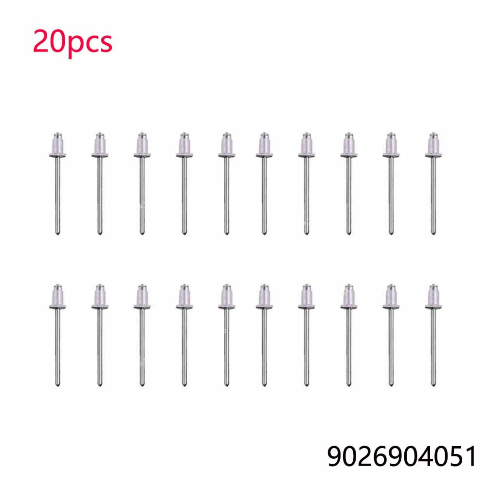 Car 90269-04051 Door Reveal Molding Door Reveal Molding Rivet With Plastic Cap 20pcs Brand New Metal For Lexus