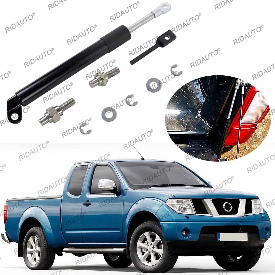 For Nissan Navara 2004-2014 Tailgate Slow Down Pickup Trunk Gas Shock Strut Lift Supports Oil Damper Strut Slow Down Easy Up