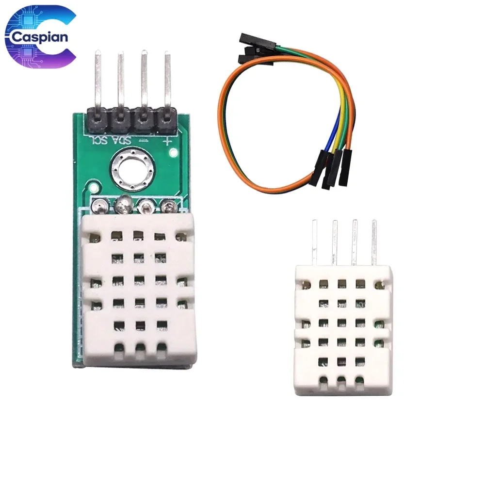 20Pcs SHTC3 High Precision Digital Temperature Humidity Sensor Module I2C for AM2302 DHT22