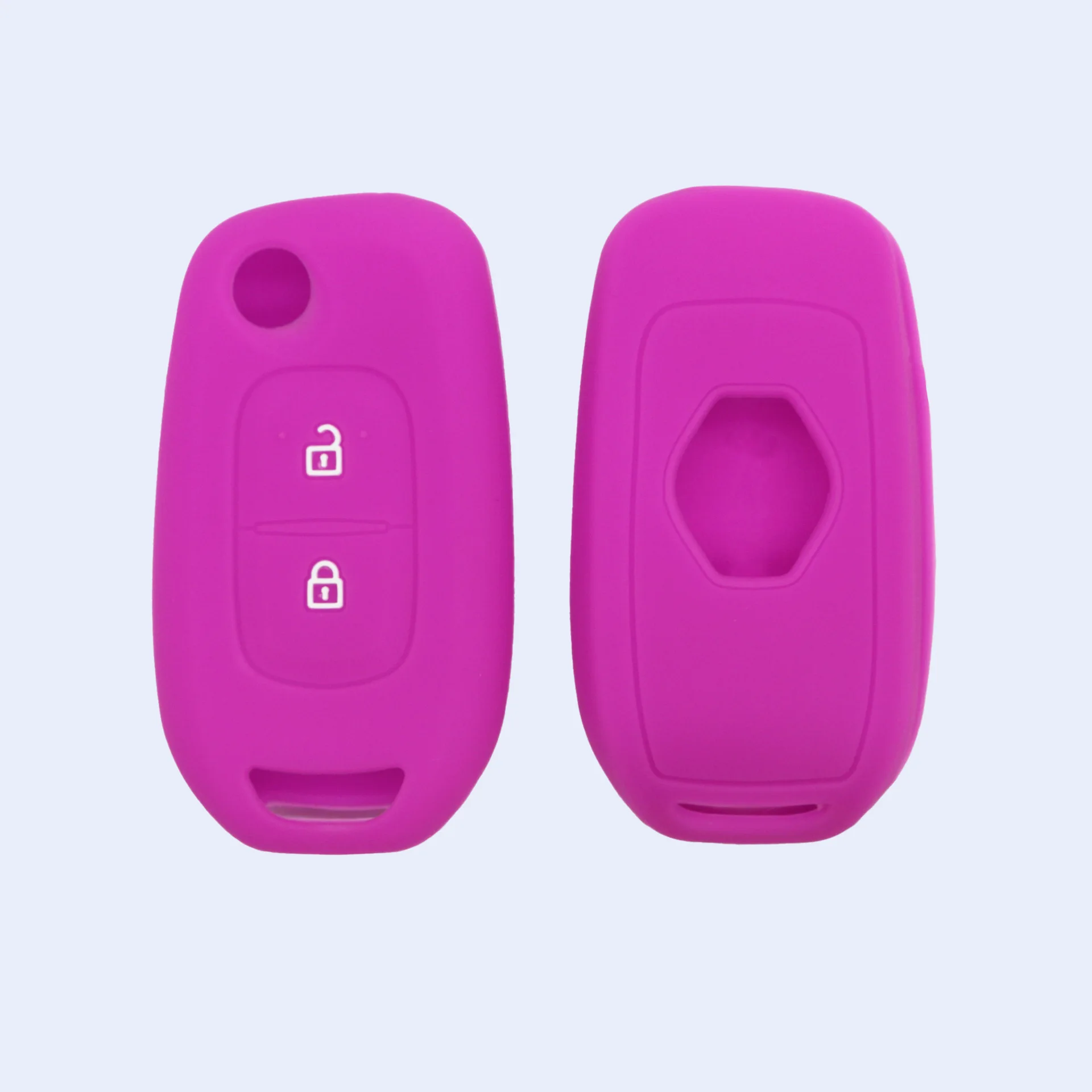 Suitable for Dongfeng Renault Korega Car Silicone Key Cover with Complete Colors, Three Buttons and Two Buttons