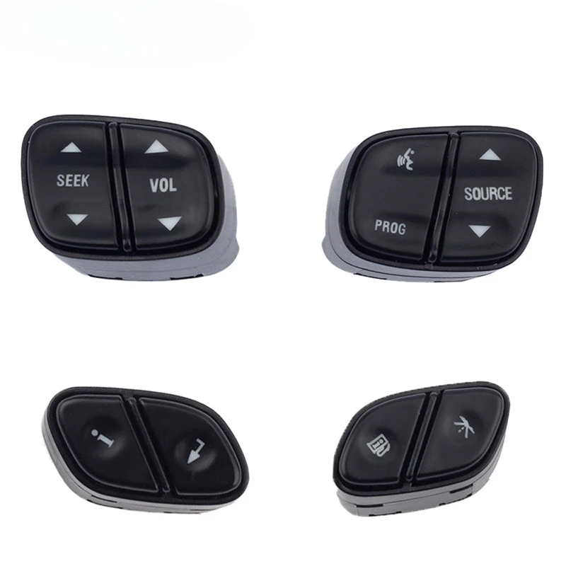 Steering Wheel Radio Control Switch Buttons fits Silverado Sierra 2003-2007 Trailblazer  Envoy 2004-2009 Tahoe  Yukon 2003-2006