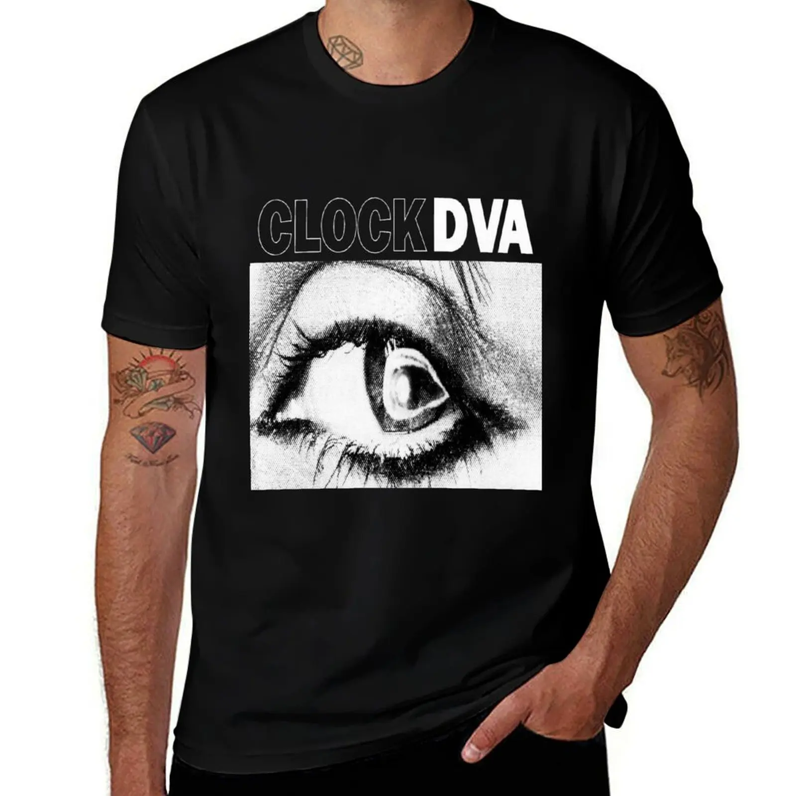 

Clock DVA industrial T-Shirt t shirt man casual anime tshirt T-Shirt