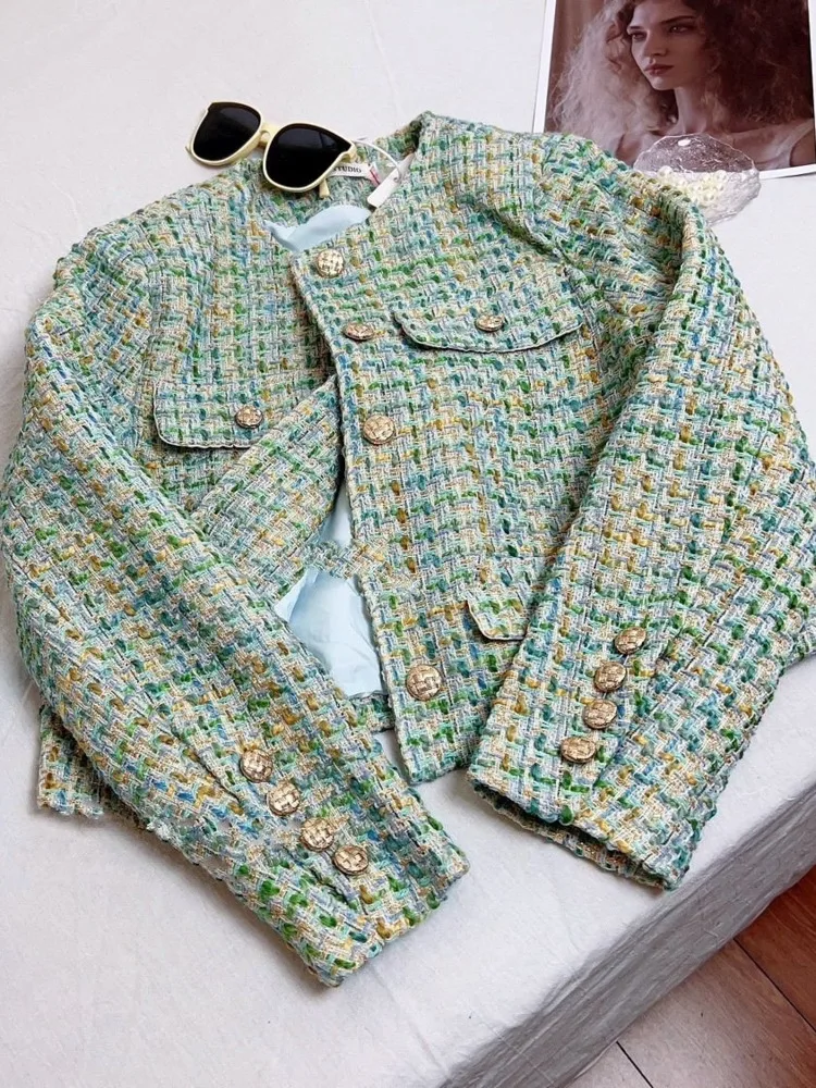 Veste à carreaux vintage à manches longues pour femmes, Streetwear de bureau élégant, Chic, Décontracté, Simple, Affaires, Mode, Tempérament, Nouveau