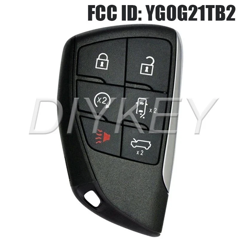 

DIYKEY YG0G21TB2 Smart Remote Key Fob for GMC Hummer EV SUV 2024 2025 2026 13560223 13542579 433MHz