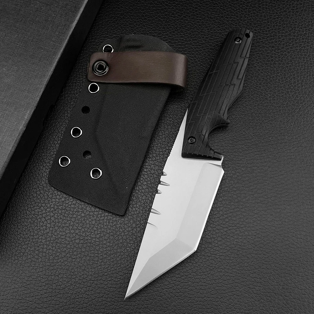 

Многофункциональный прямой нож Wilderness для приключений в джунглях, тактический охотничий нож, открытый нож для кемпинга с фиксированным лезвием