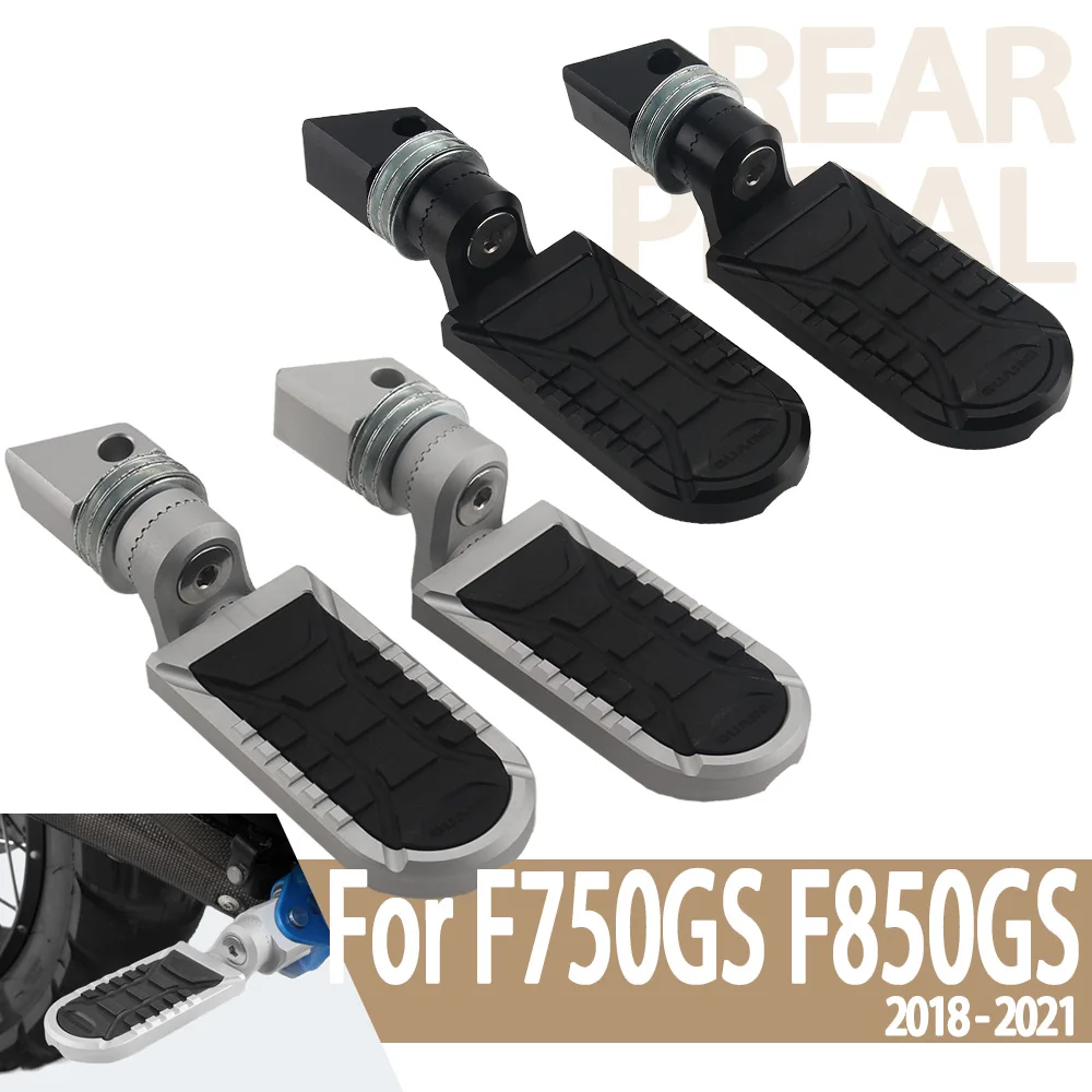 

Регулируемые удлиненные подножки для пассажира, задние подножки-педали для мотоциклов BMW F750GS F800GS GSA850 F850GS ADV
