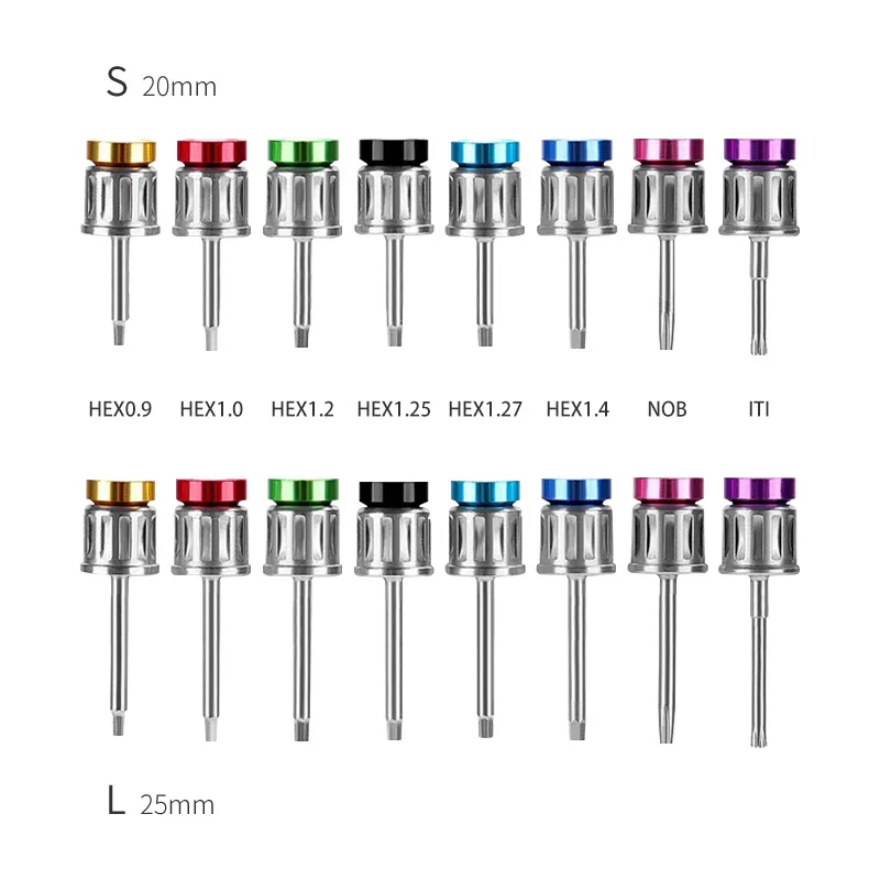 Factory Price Manual Use Dentals Implants Universal Mini Restoration Drivers Kit Ratchet Set Dentals Prosthetic Restoration Kits