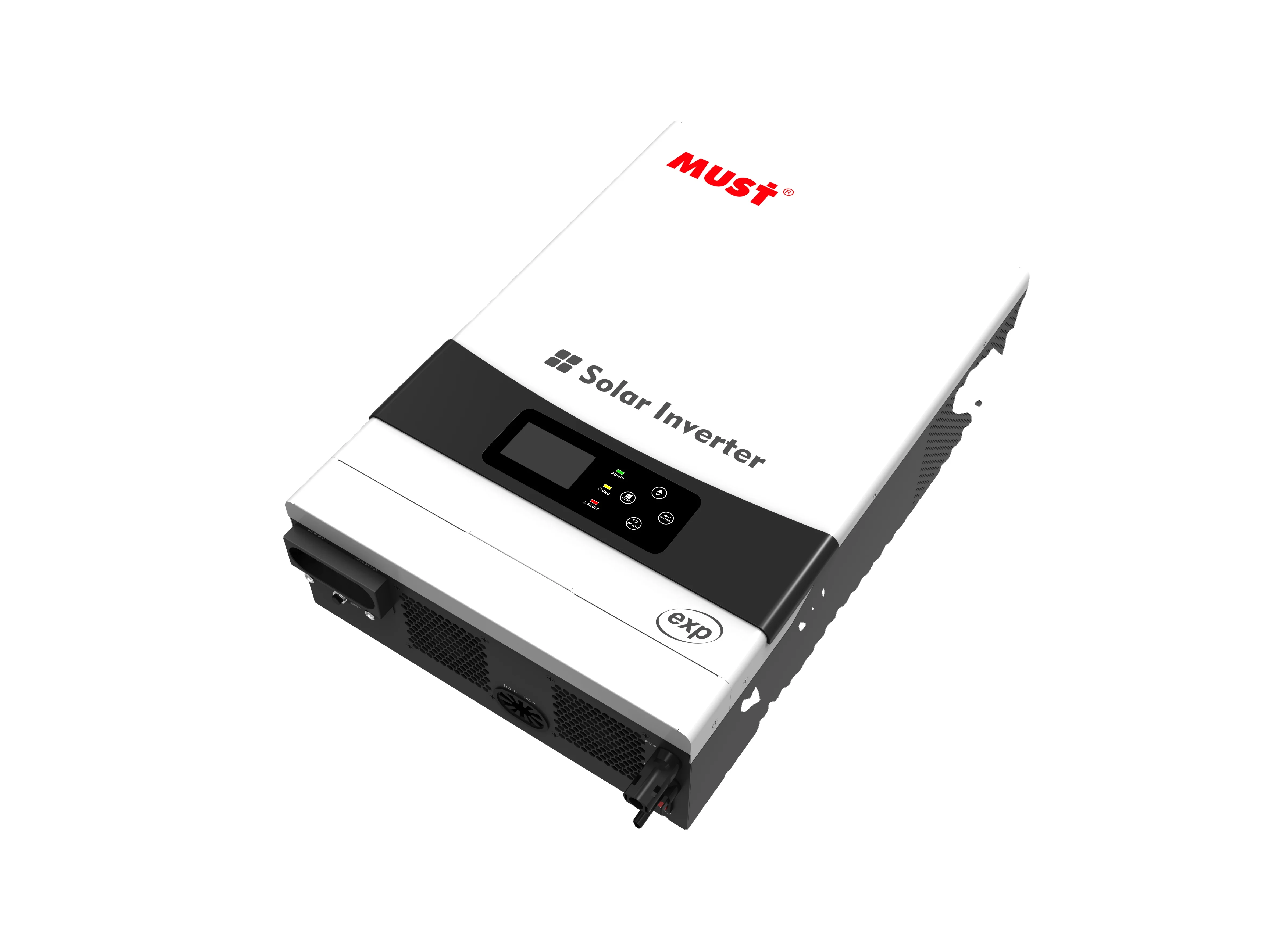 ต้อง PV19 EXP 4KW 6KW Hybrid Solar Inverter MPPT120A 2 สมาร์ทโหลดเอาต์พุตรวม WIFI + ขนาน + BMS Board 450VDC