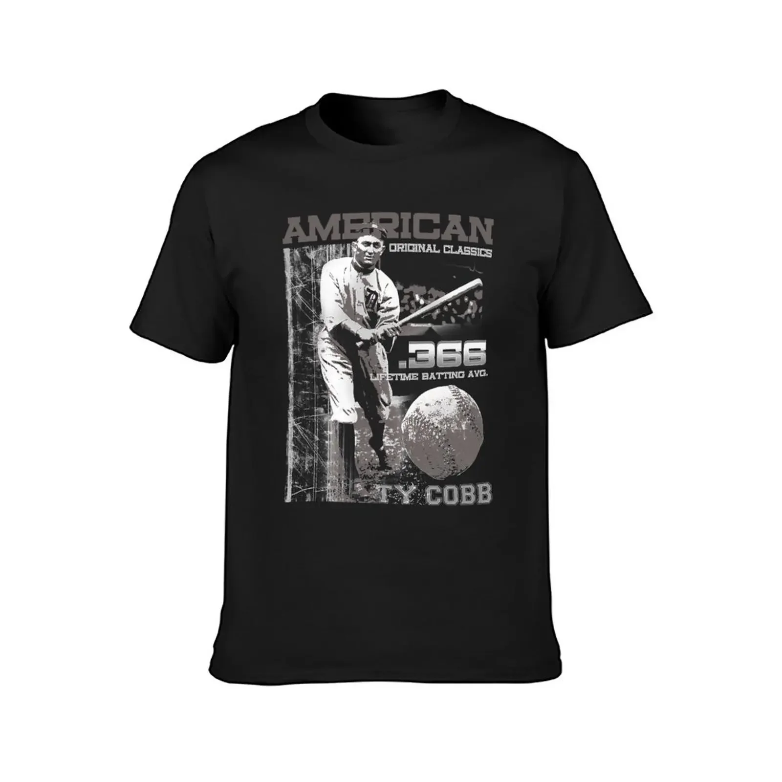 ty cobb T-Shirt summer top oversized graphic tee blacks cute clothes t shirt for men