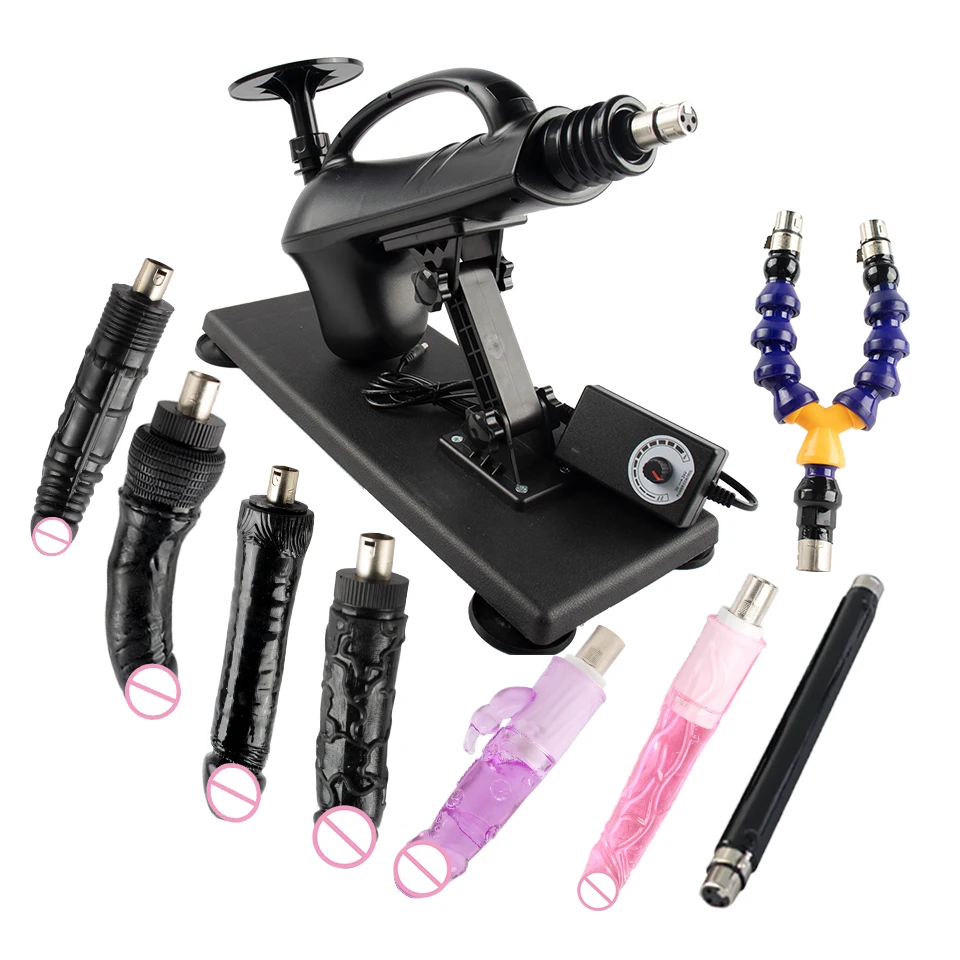 FREDORCH Sex Machine for Women Masturbating Pumping with 3XLR Accessories Sex Gun Love Machine for Men Adult Toys More Dildo
