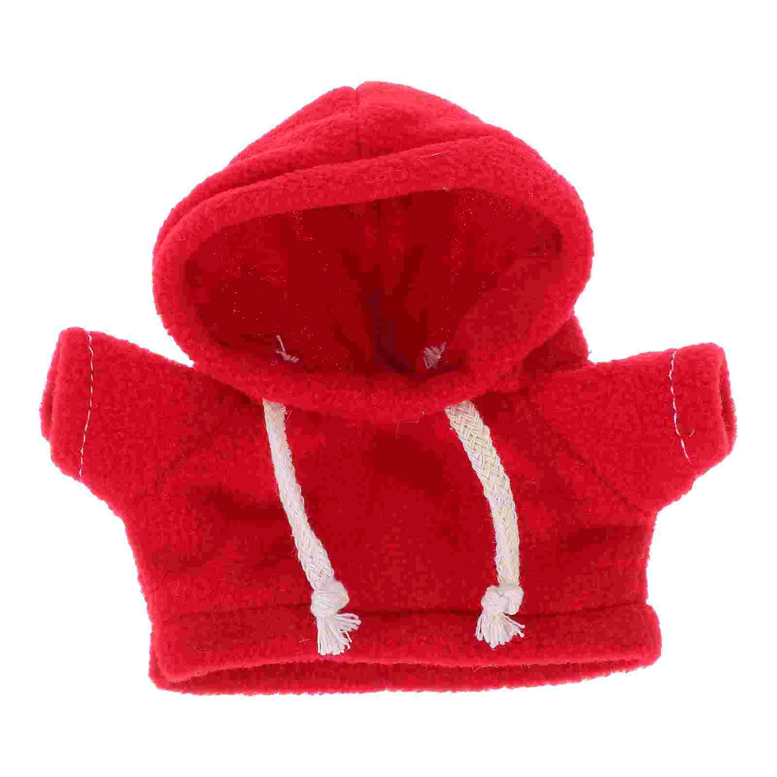 

Plush Toy Bear Clothes Soft Hoodie Interchangeable Outfit Stuffed Animals Small Dog Sweater Christmas Toy Clothing