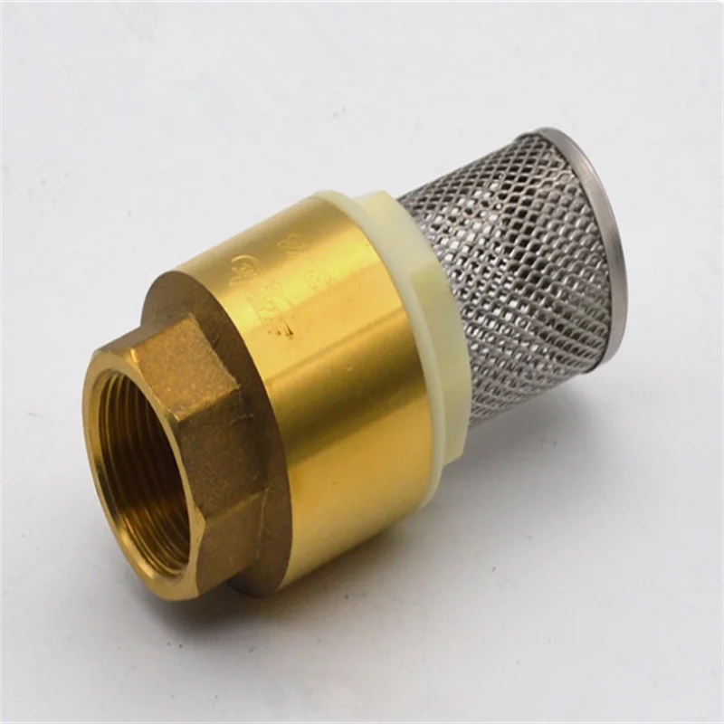 

Brass Check Valve with Strainer Filter 3/4" BSP Female Thread