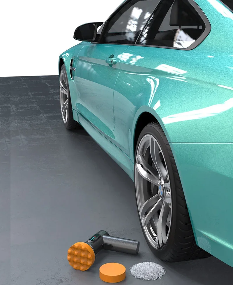 

Cordless Car Polisher 2000rpm Wireless Car Polishing Machine Electric Polishing Wax Tool 4000mAh Auto Polish Waxing Machine