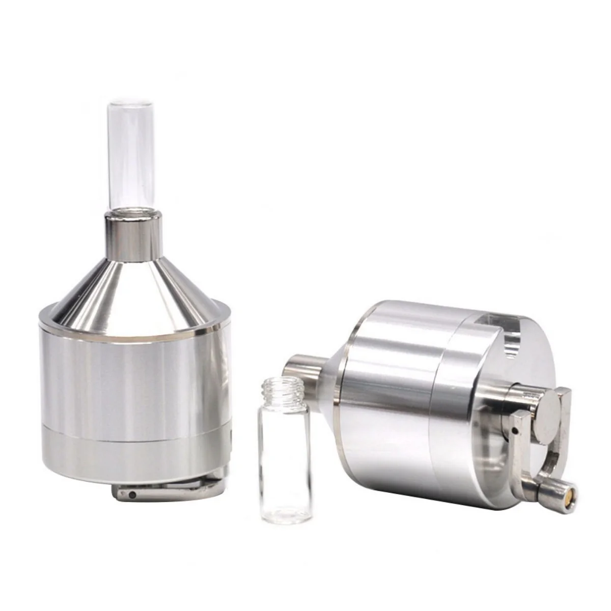 44mm Aluminium Cigarette Grinder Manual Metal Grinder Cigarette Shredder Grinder