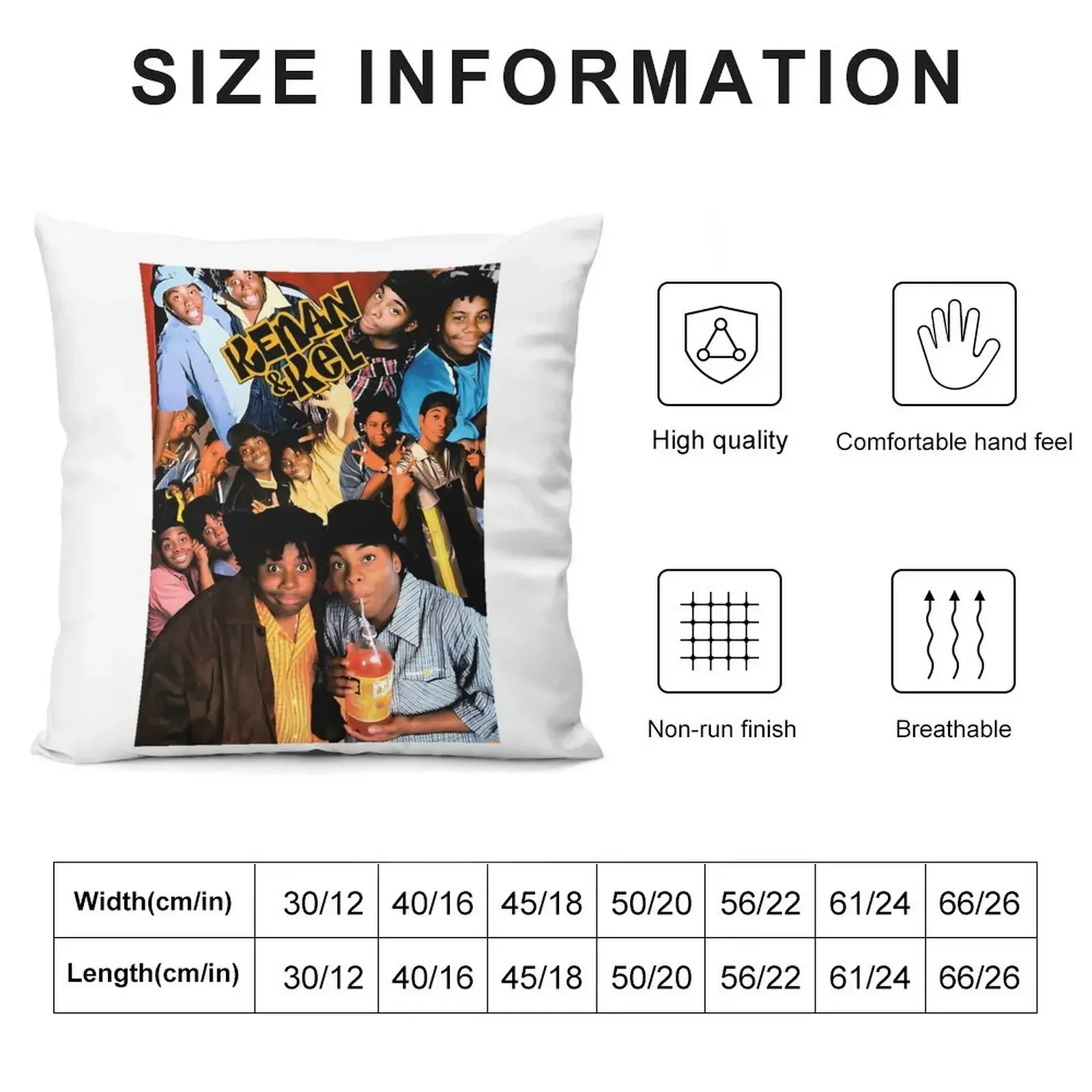 kenan and kel poster Throw Pillow Sofa Cushion Luxury Pillow Case Sofa Pillow Cover