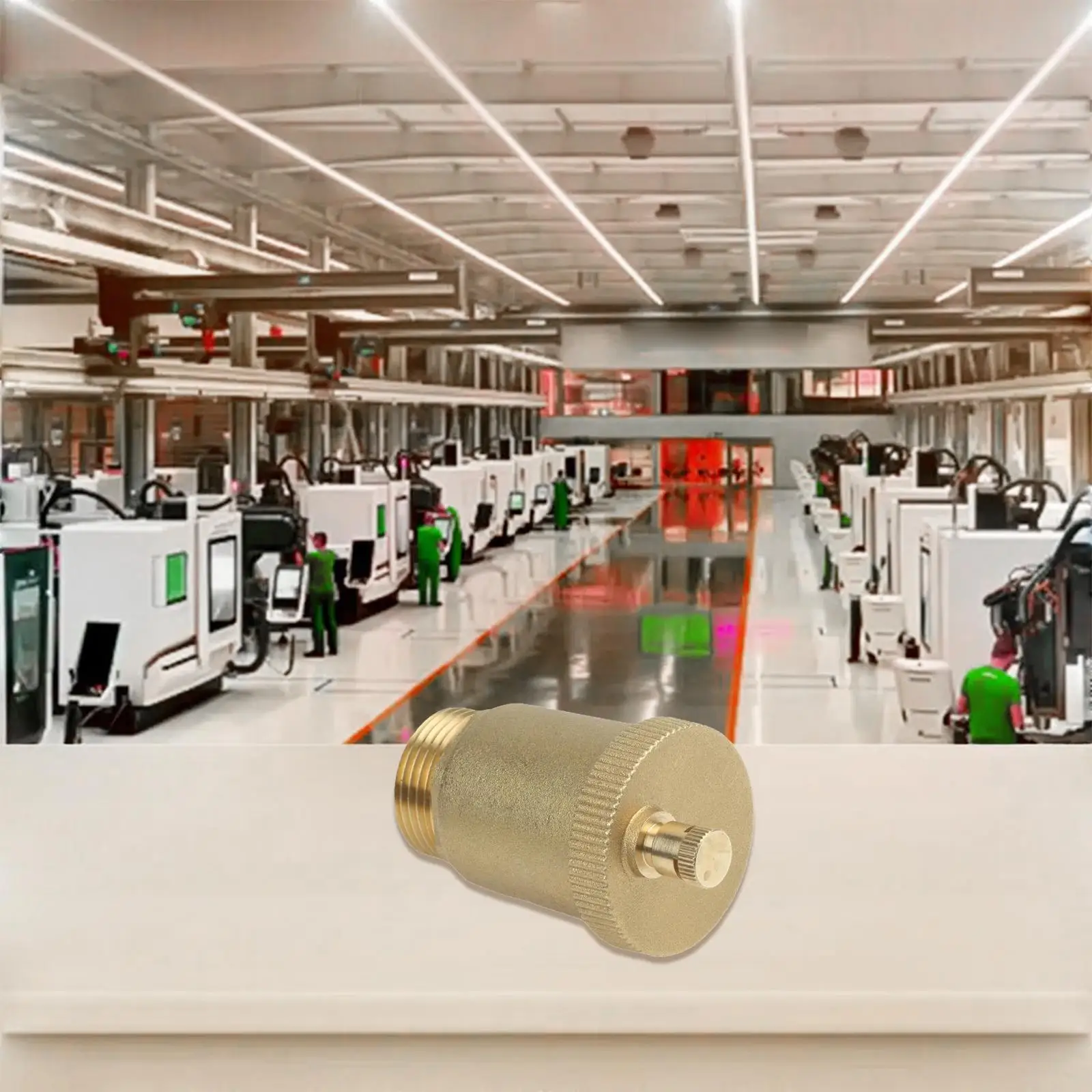 Boiler Installation Air Bleed Valve 1 Inch Air Valve Bidirectional Exhaust Easy Installation Long-lasting Construction