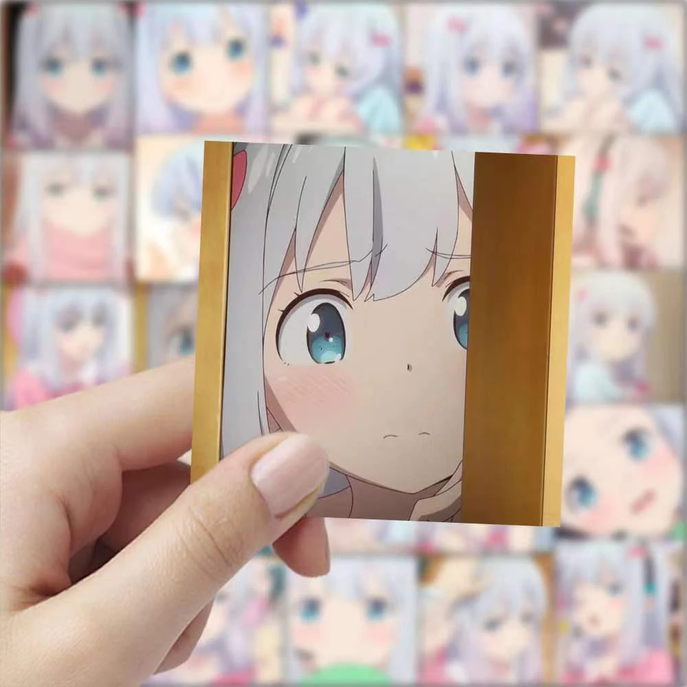 10/30/54pcs Izumi Sagiri Eromanga Sensei Stickers Kawaii Girls Anime Sticker Scrapbooking Laptop Phone Cup DIY Aesthetics Decals