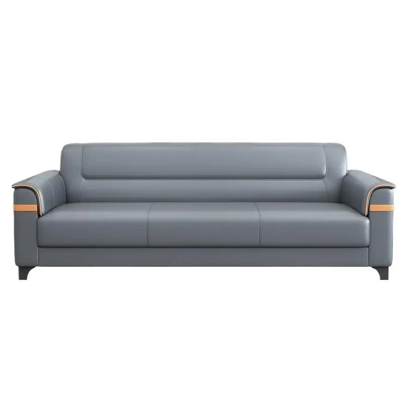 

Office sofa VIP reception, modern and simple, company business meeting office sofa coffee table set