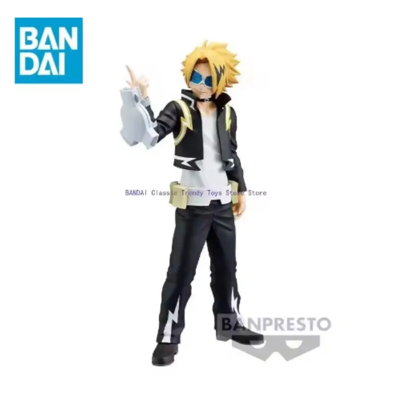 

В наличии оригинальная фигурка BANDAI NAMCO Banpresto My Hero Academia Kaminari Denki ПВХ 17 см, модель, оригинальная коллекционная фигурка, игрушка