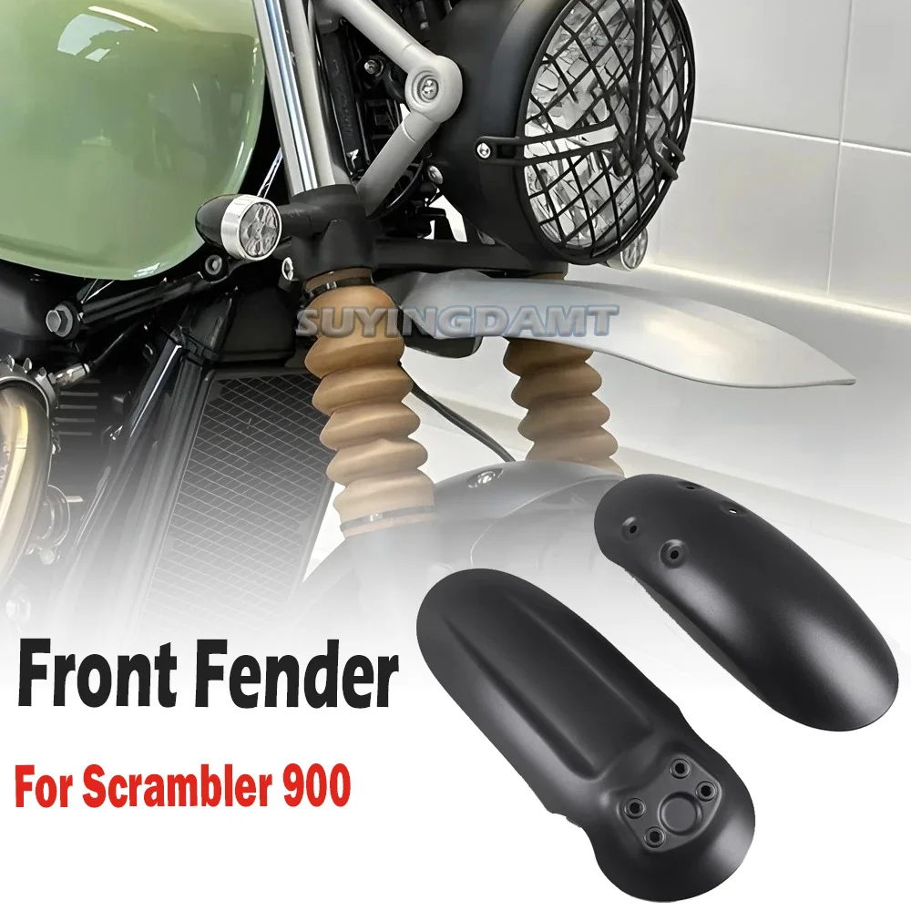 Motorcycle For Scrambler 900 SCRAMBLER900 High Or Low Front Fender Mudguard Mudflap Wheel Splash Guard Cover Protector 2019-2025