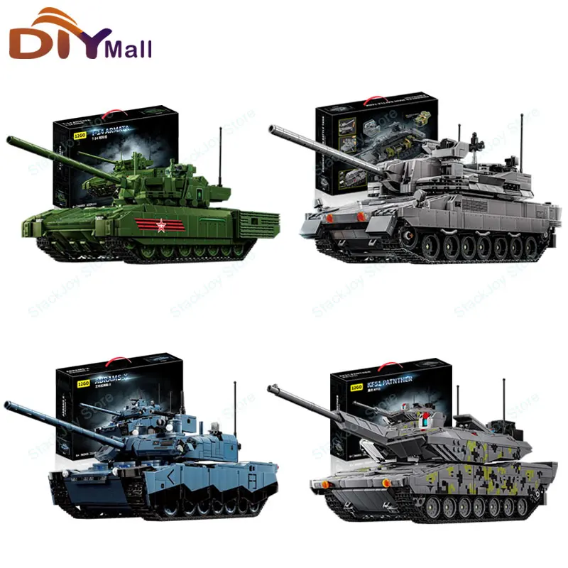 

Военная серия, боевой танк, строительные блоки, детские игрушки, бронеавтомобили WW2, MOC, кирпичи, оружие, танковая модель, подарки для взрослых и детей