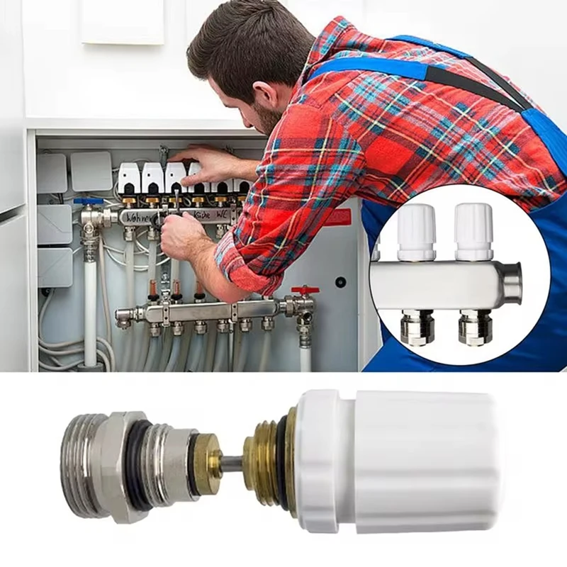 

A96K-поворотный штифт, сердечник клапана, автоматический пружинный сердечник клапана для подогрева пола, латунная катушка, корпус, инструмент для замены распределителя воды