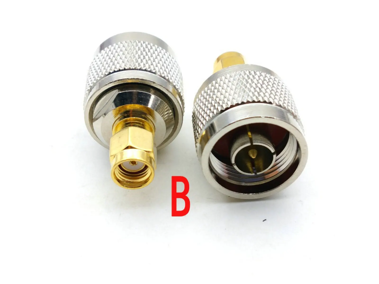 500pcs Copper N Type Male Plug to SMA N TO RP-SMA Female Plug Coaxial Adapter