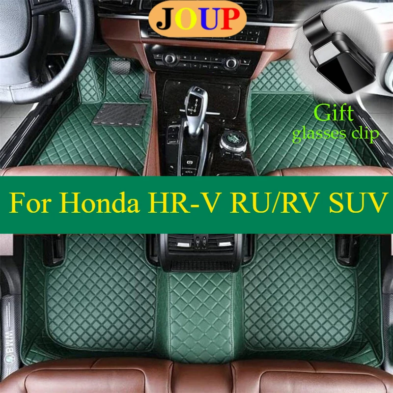 

For Honda HR-V RU/RV SUV 2015-2025 Car Floor Mats Custom All Weather Waterproof Carpets Covers Left /Right Hand Drive