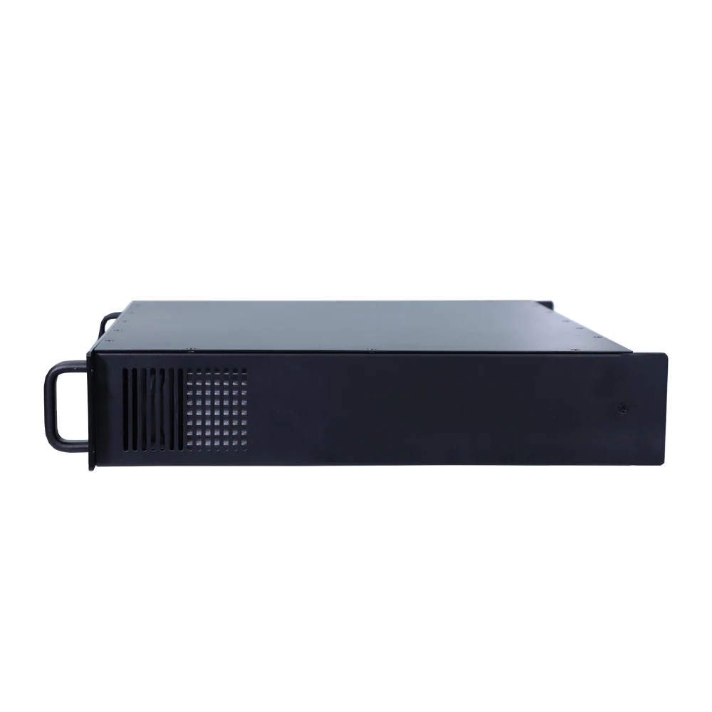 IP Network Audio Power Amplifier 2U Structure with 100-2000W Output Public Address System Speaker Sound Equipment