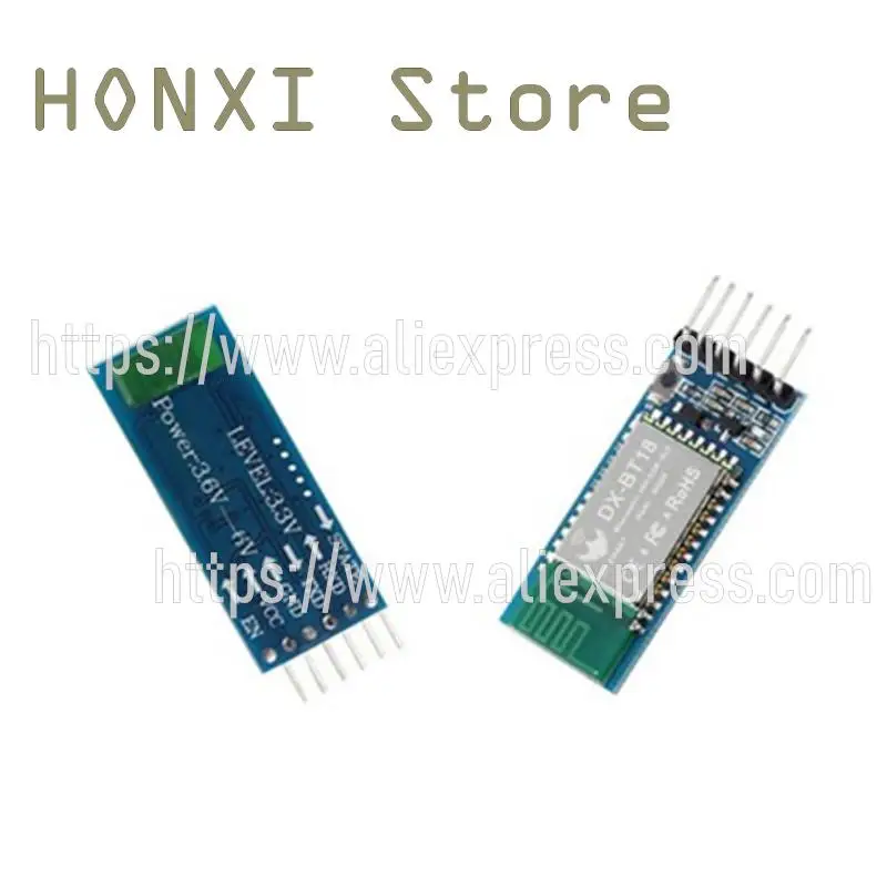 1PCS DX-BT18 bluetooth dual-mode module with bottom SPP2.0 + BLE4.0 passthrough compatible with HC - 06 serial port