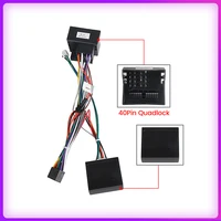 Caja Canbus para Volkswagen Golf 5/6/Polo/Passat/Jetta/Tiguan/Touran/Skoda Cable de alimentación de arnés de 40 pines Android Radio de coche Multimedia