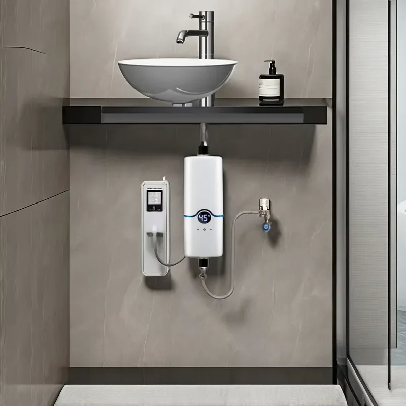 For Hot Sale Instant Water Heater Shower Bathroom 220V Hot Water Heater 3500W Hotel Kitchen Shower Digital Display for House