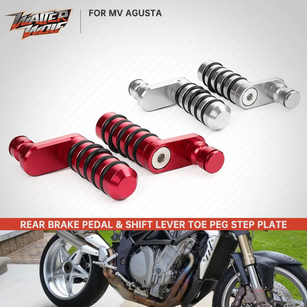 Pédale de frein de moto, repose-pieds, levier de changement de vitesse, repose-pieds pour MV Agusta Brutale 750 910 920 990 1090 MVAgusta F4 F4R F4RR 1000