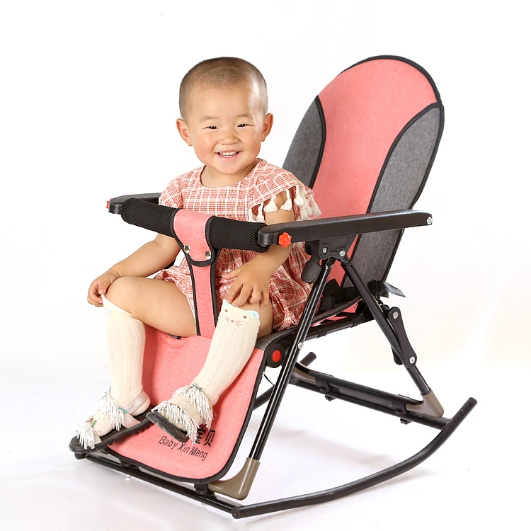 Baby rocking chair can be folded to balance and soothe the cradle baby rocking bed.