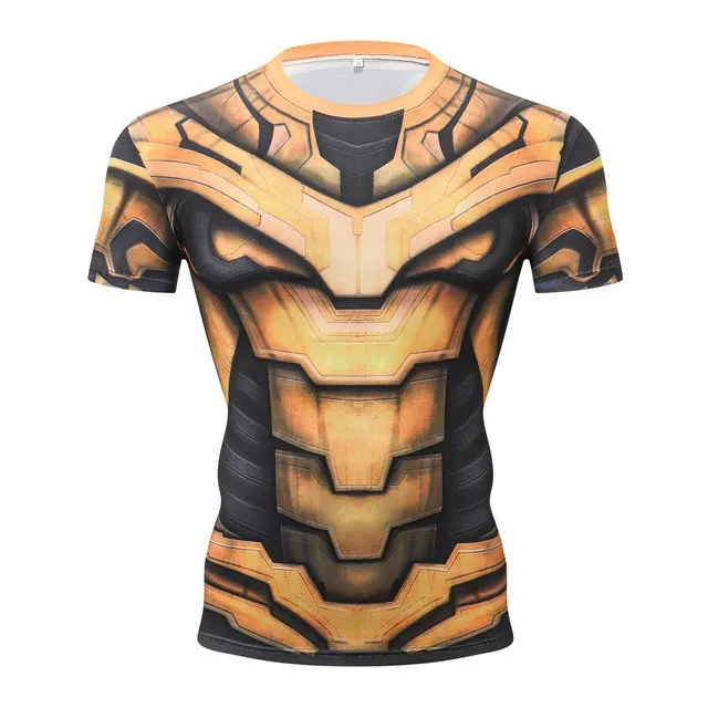 2024 Boutique Men\'s Adult Fast Drying 3D Marvel Printed Top T-Shirt Men\'s Fashion Clothing Sportswear Casual Street Clothing