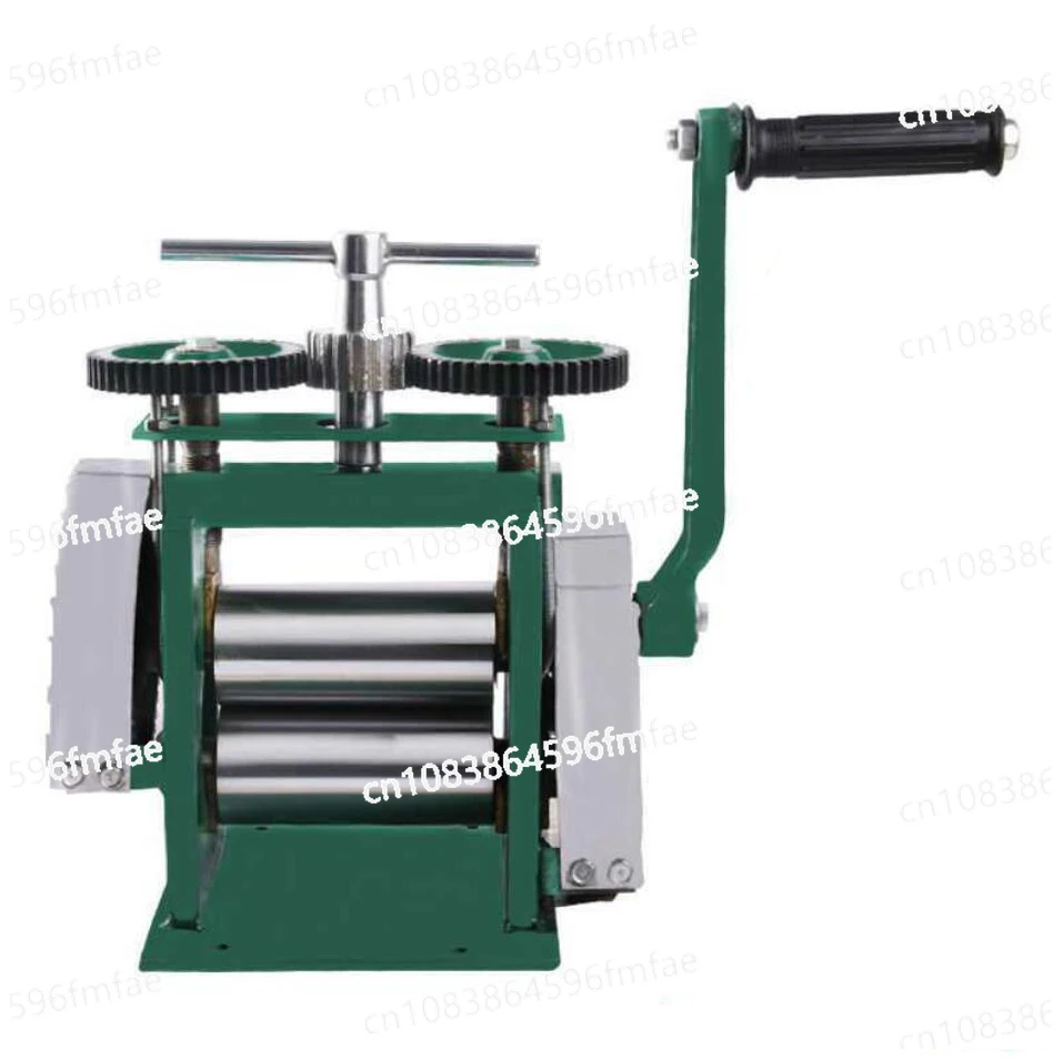 

Rolling Mill Machine Assembled Jewelry Metal Wire Reducing Thickness Press Tablet Jewelry DIY Tool Stainless Alloy Manual L