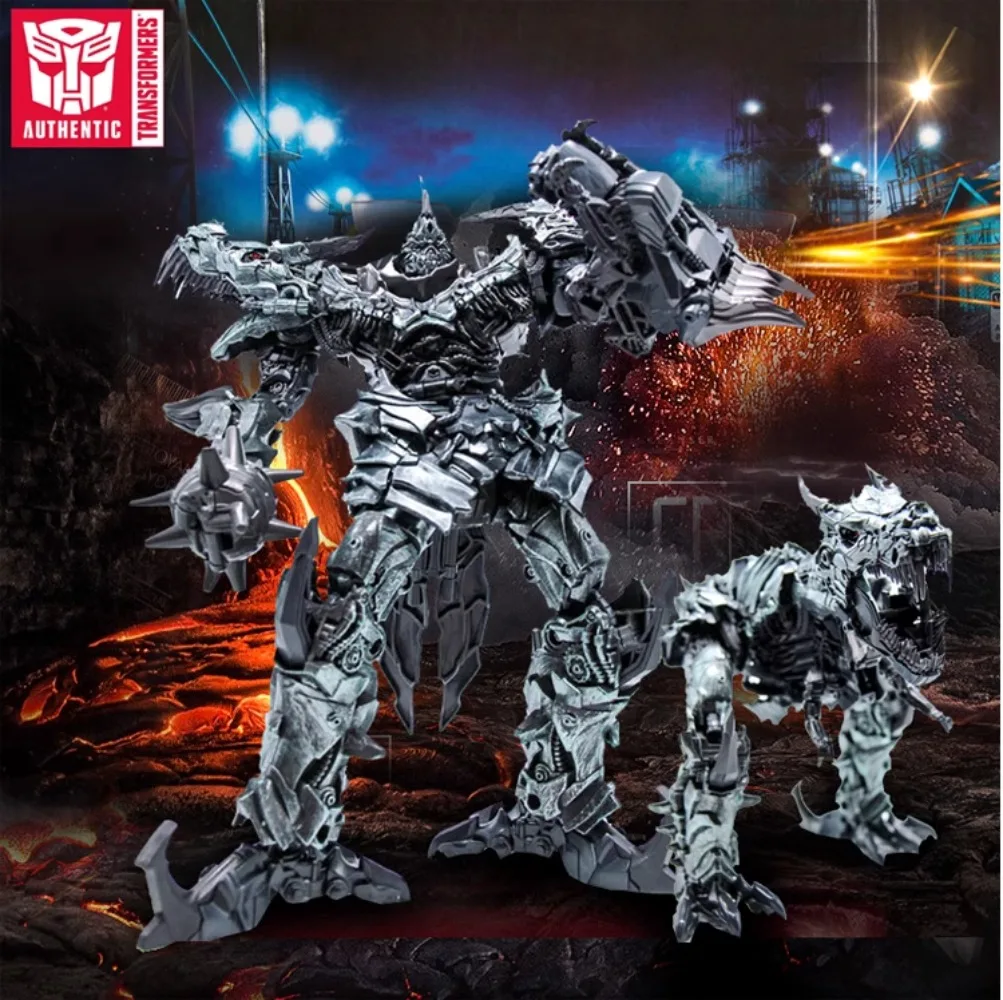Auf Lager Hasbro Transformed Toys SS07 Grimlock Studio Series Film 4-Leiter Level L Roboter-Dinosaurier-Robotermodell-Actionfiguren