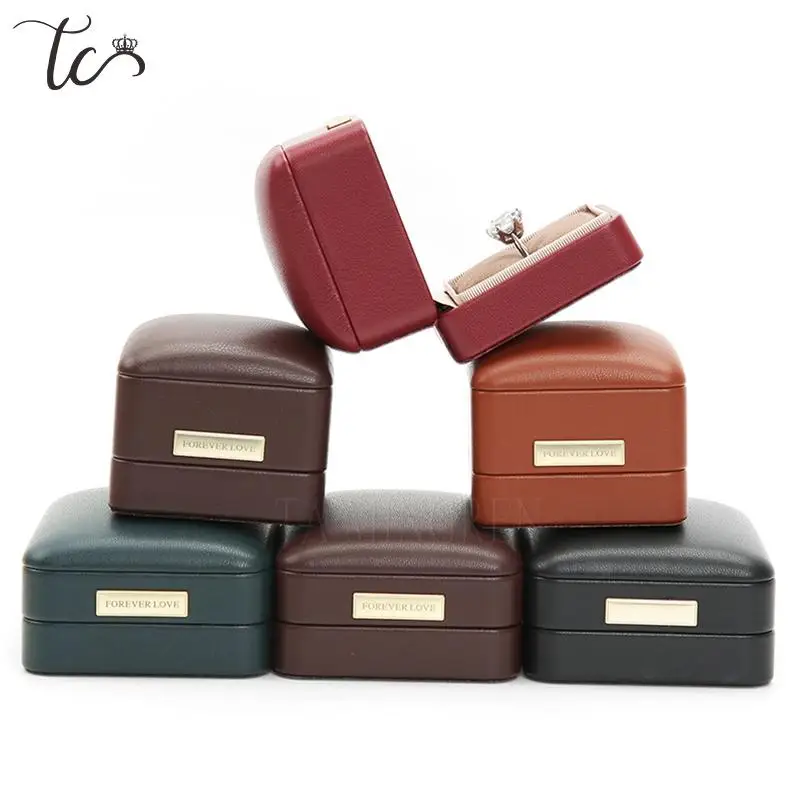 

Pu Leather Jewelry Display Box Necklace Pendant Ring Earrings Bracelet Storage Display Box