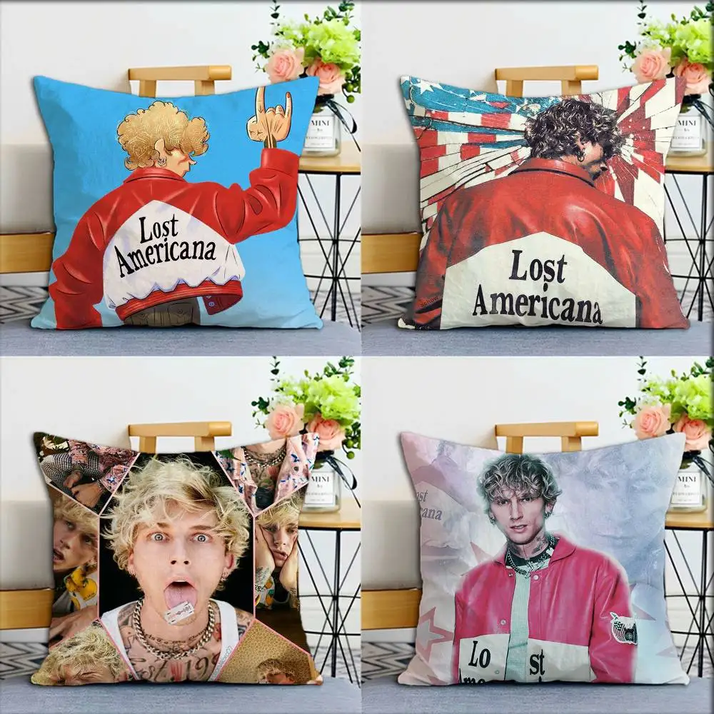M-MGK Lost World Various Sizes Square Pillow Case For Car Home Bedchamber Decor
