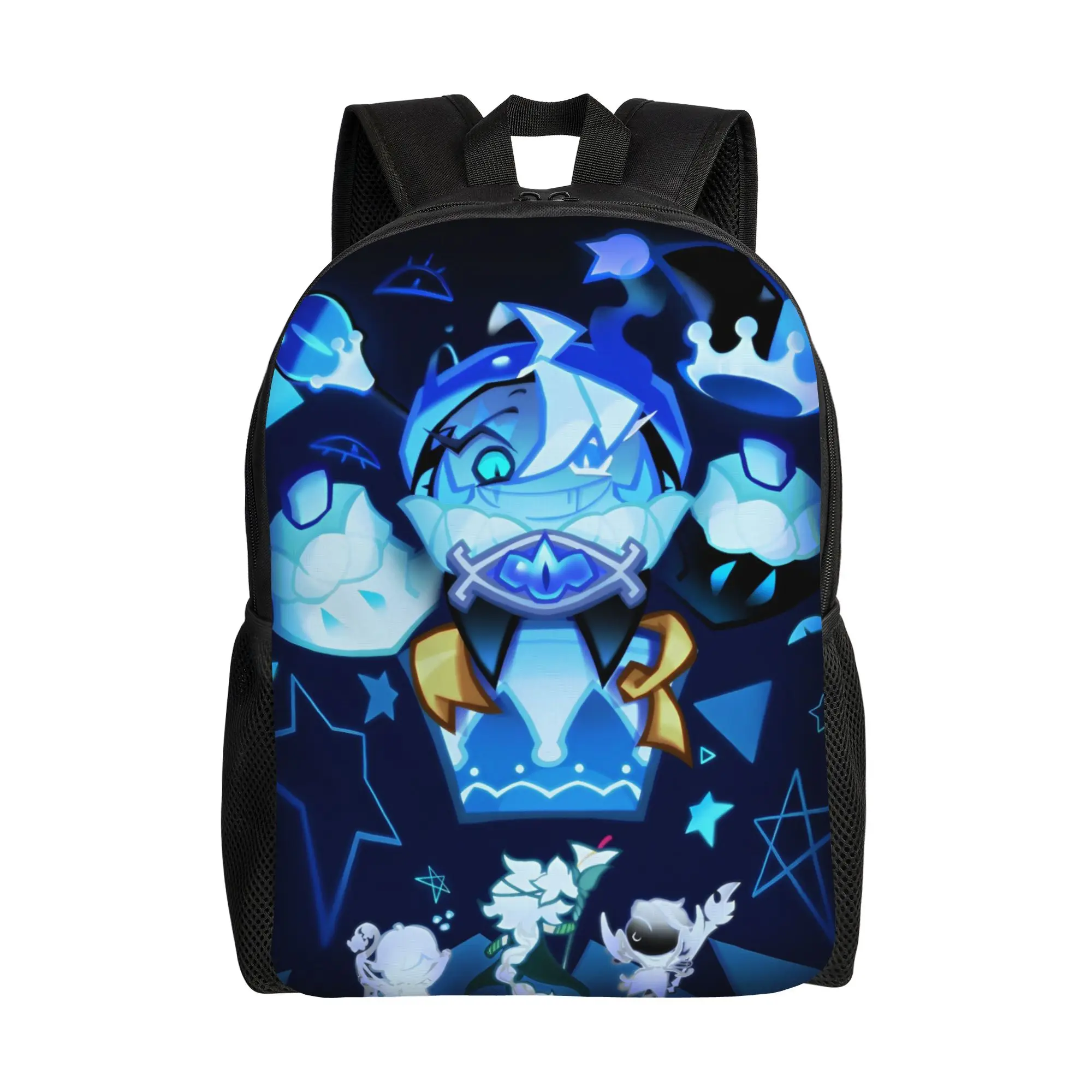 

Рюкзак Shadow Milk Cookie Run Kingdom, студенческий рабочий рюкзак, милый мультяшный аниме-рюкзак для ноутбука, легкие холщовые сумки