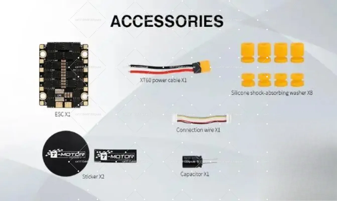 4-in-1 Brushless ESC 45A BLHeliS 3-6S Input Electronic Speed Controller Mini Model Equipment Replacement Parts