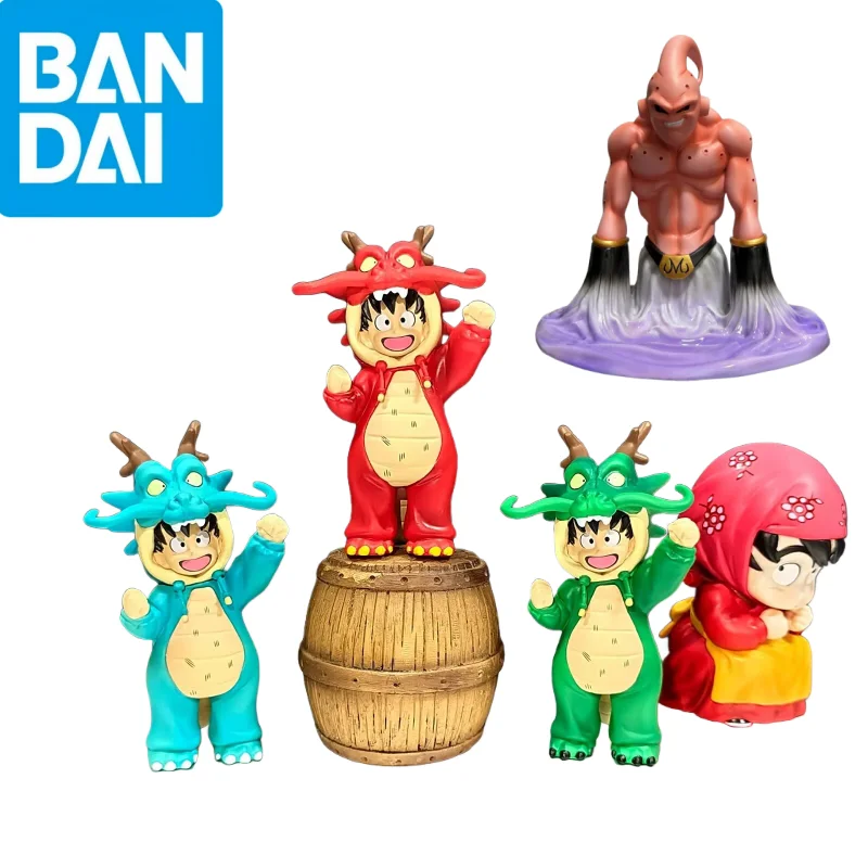 

Bandai Dragon Ball Z Goku 10cm Action Figure Kid Goku Cosplay Pvc Desk Statue Anime Toy Model For Collection Decor Gift