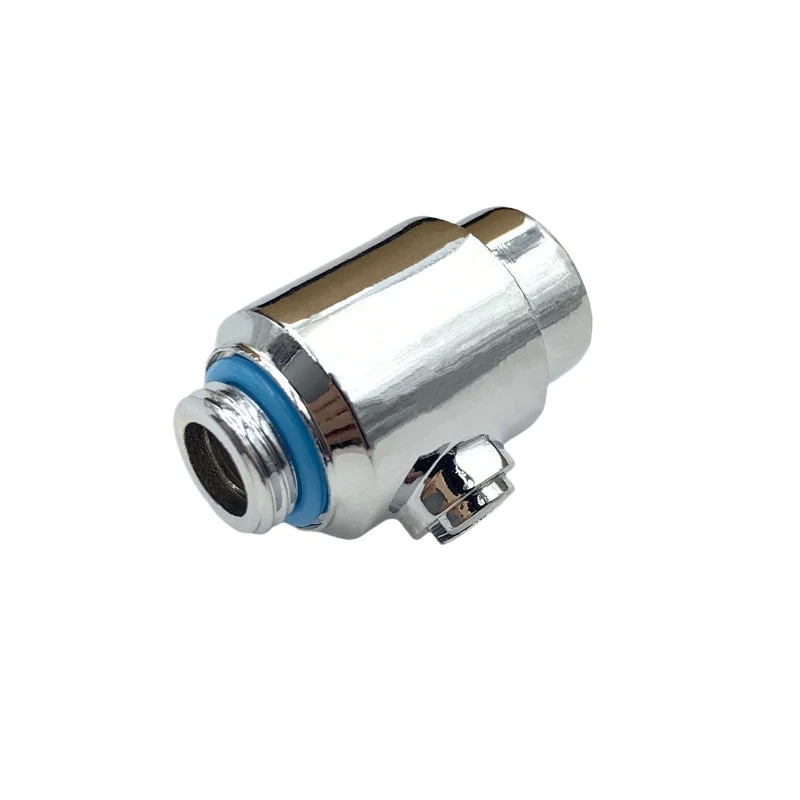 For Water-cooled G1/4 2-point Thread LH Miniature Internal and External Thread, Double Internal Thread Valve, One-word Switch